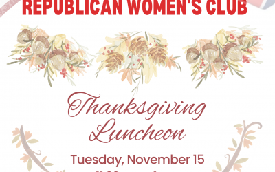 Hamilton County Republican Women’s Club – Monthly Luncheon
