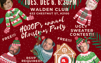 CHRISTMAS PARTY – DECEMBER 6th!!!